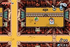 une photo d'Ã©cran de The Legend of Zelda - The Minish Cap sur Nintendo Game Boy Advance